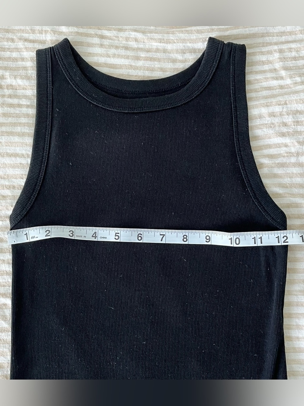 a new day Black Ribbed Tank Top - Picture 7 of 11